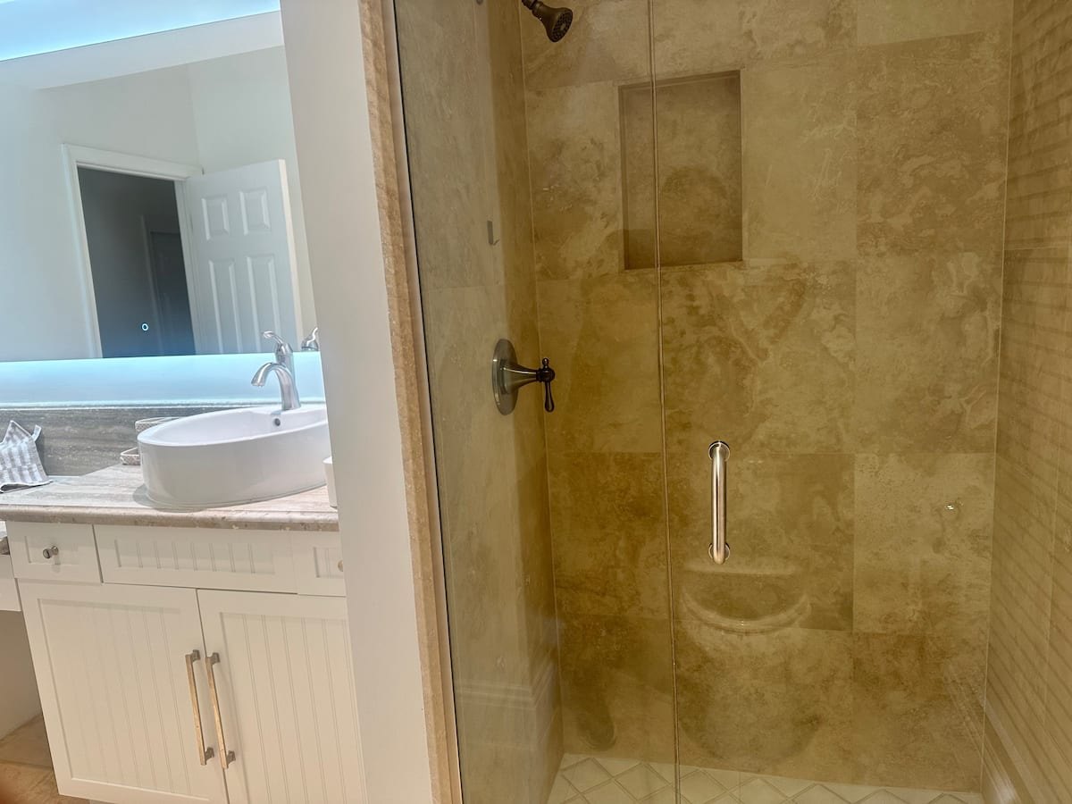 Bathroom three at the Sanibel villa