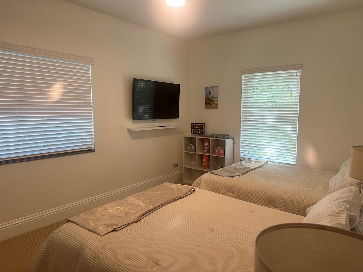 Bedroom details at the Sanibel villa