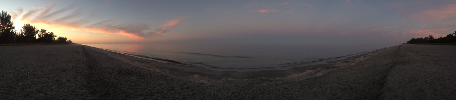 Captiva beach at sunrise (2014)