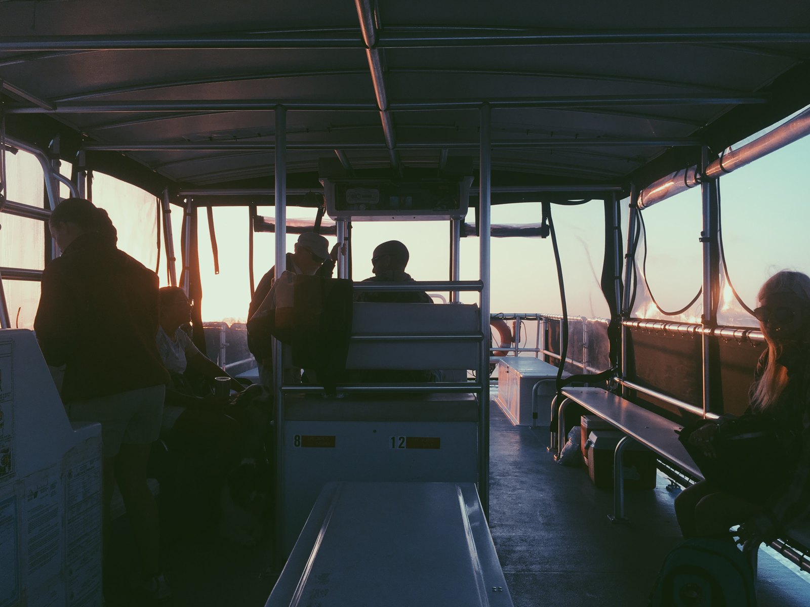 Historical boat excursion view off Captiva (2017); operator unspecified