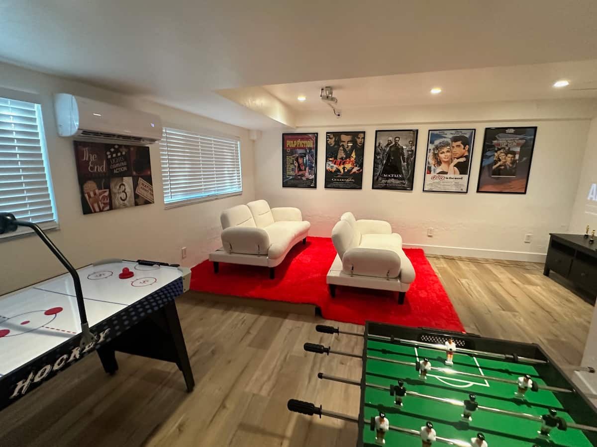 Room to play at the Sanibel villa